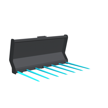GB21 Manure fork with forged tines