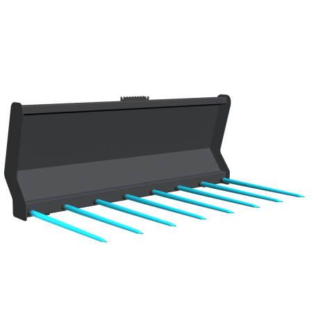 GB21 Manure fork with forged tines