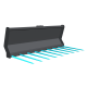 GB21 Manure fork with forged tines
